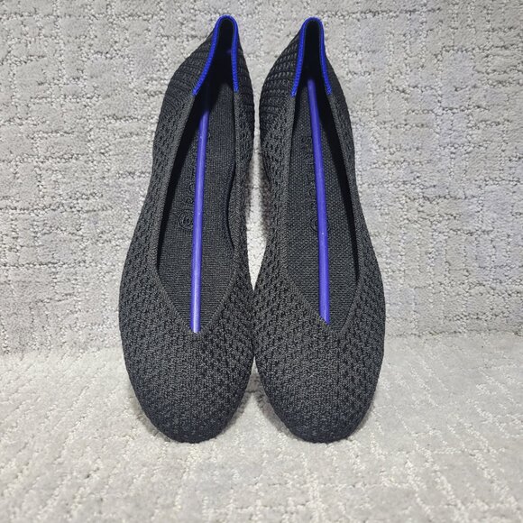 Rothy's Shoes - Rothy's The Flat Black Honeycomb Slip On Ballet Shoes Women's Size 8.5, 10